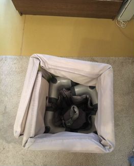 Детская кроватка манеж