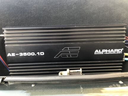 Ae3500d1 + 2 х 15 сабвуфера
