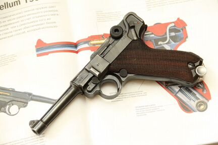 Ммг пистолета Люгер Парабеллум P-08 #4187 1941 год