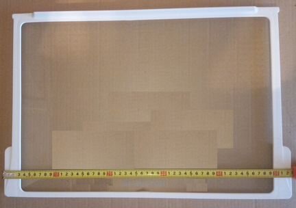 Полка стекло для холодильника 53(50) х35 см