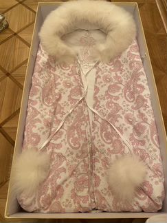 Комплект для выписки из роддома. Для девочки