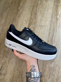 Кожаные мужские кроссовки