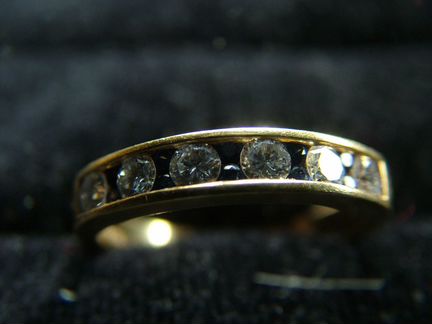 Кольцо tiffany&Co Тиффани Бриллианты 0.66ct Сапфир