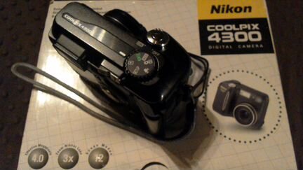 Цифровая камера фотоаппарат nikon coolpix 4300