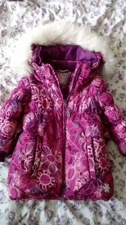 Зимняя куртка Баркито 98 см, для девочки