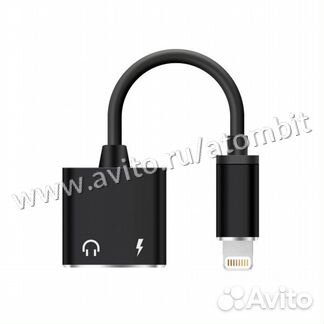 Переходник iPhone iPad - 3.5 мм с питанием