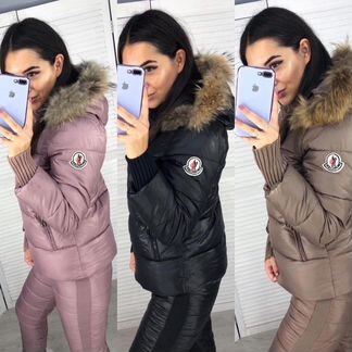 Зимние женские костюмы moncler 42-48