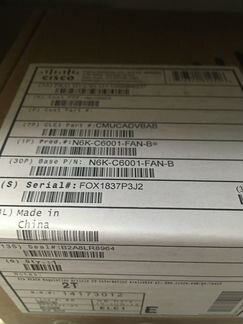 Вентилятор Cisco N6K-C6001-FAN-B
