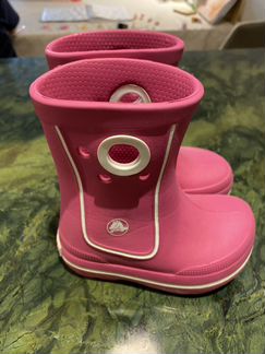 Crocs сапоги размер с 6-7+ сандали в подарок