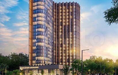1-к апартаменты, 44.9 м², 2/21 эт.