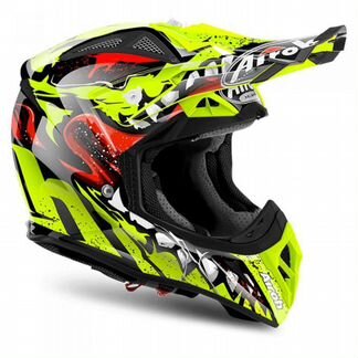 Мотошлем Кроссовый Airoh Aviator 2.2 Grim Gloss