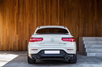 Диффузор и насадки 63 AMG Mercedes GLC бензин