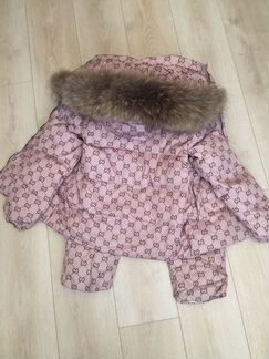 Пуховый костюм Gucci новый