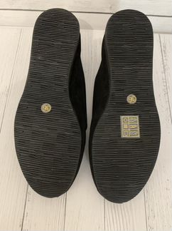 Полу/ботинки женские чёрные Ria Rosa (Эконика) нат