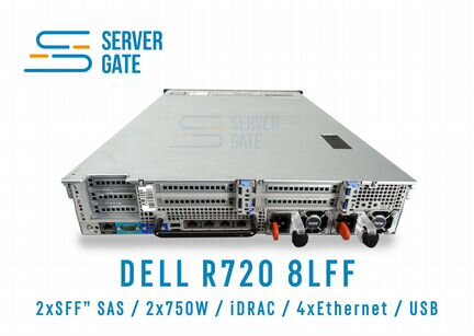Dell R720 8LFF 2 x E5-2697V2 256 GB