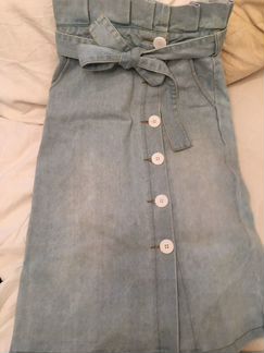 Юбка джинсовая