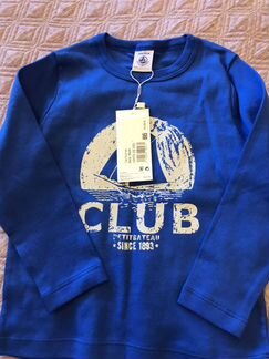 Новый лонгслив petit bateau 94см