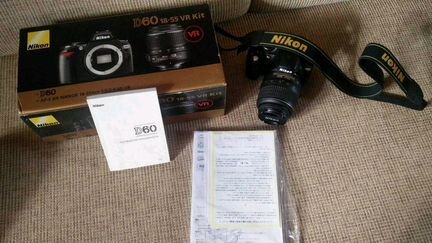 Зеркальная фотокамера Nikon D60