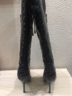 Сапоги натуральная кожа