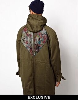 Куртка Reclaimed Vintage - цветочный принт