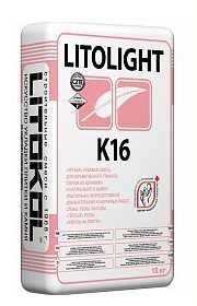 Litokol K16 Litolight клей для плитки и камня (15к