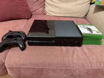 Xbox one 500gb + игры + Торг