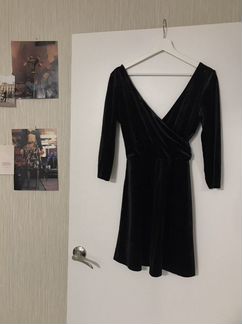 Бархатное платье Monki