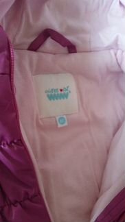 Демисезонный утепленный комбинезон 80 р