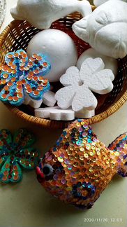 Пенопластовые фигурки для творчества