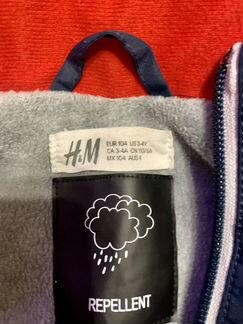 Ветровка дождевик для мальчика H&M 104 размер