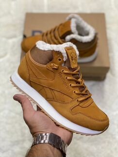 Ботинки reebok classic с мехом