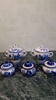 Гжель посуда