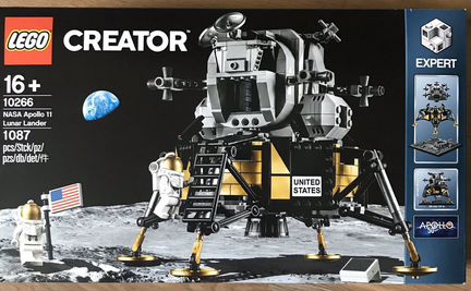 Lego 10266. Лунный модуль