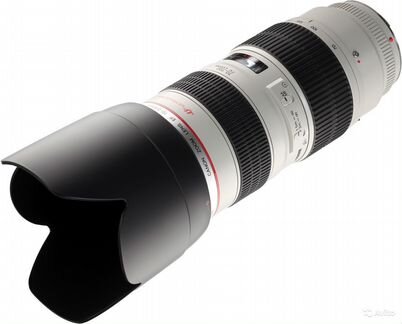 Полный комплект Canon EF 70-200mm f/2.8L USM + UV