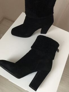 Loriblu Зимние замшевые Ботильоны на меху