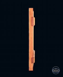 Рукописная икона в киоте. Герман Казанский