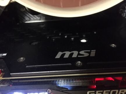 MSI GTX1080Ti GamingX 11Gb как новая не майнинг