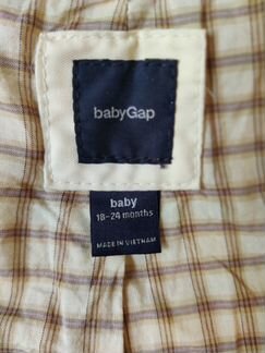 Куртка BabyGap + беретка на 18-24 мес