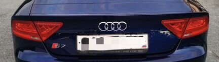Задние фары на audi S7,2013 год до рестайлинг