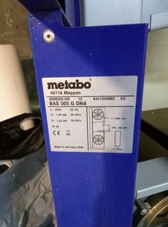 Ленточная пила Metabo BAS 505 G DNB
