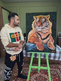 Картина тигр