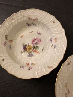 Meissen Тарелка «Полевые цветы», фарфор