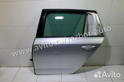 Дверь задняя левая Skoda Octavia универсал 2012+