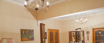 Люстра кованная