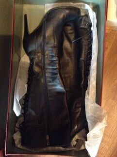 Сапоги кожанные маскот