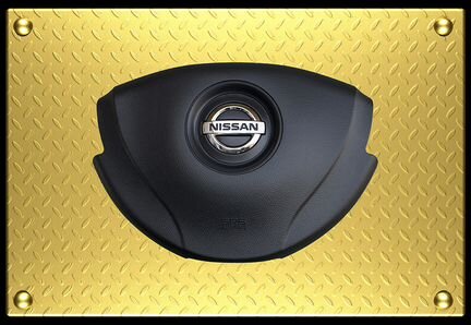 Крышка подушки безопасности руля Nissan Almera G15