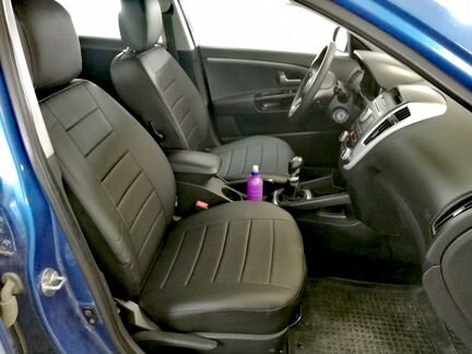 Модельные чехлы Киа Сид 2 из экокожи