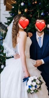 Свадебное платье. На S,M.На 42,44,46