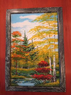 Картина из каменной крошки 