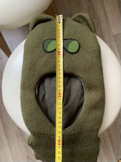 Шапка шлем на 6-7 лет новая цвет хакки
